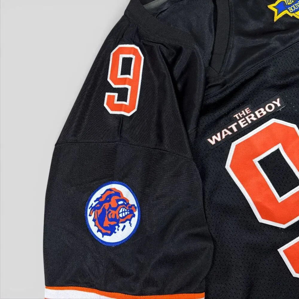 The Waterboy Bobby Boucher #9 Football Jersey Stitched Adam Sandler Sz Men's XL - Picture 5 of 8